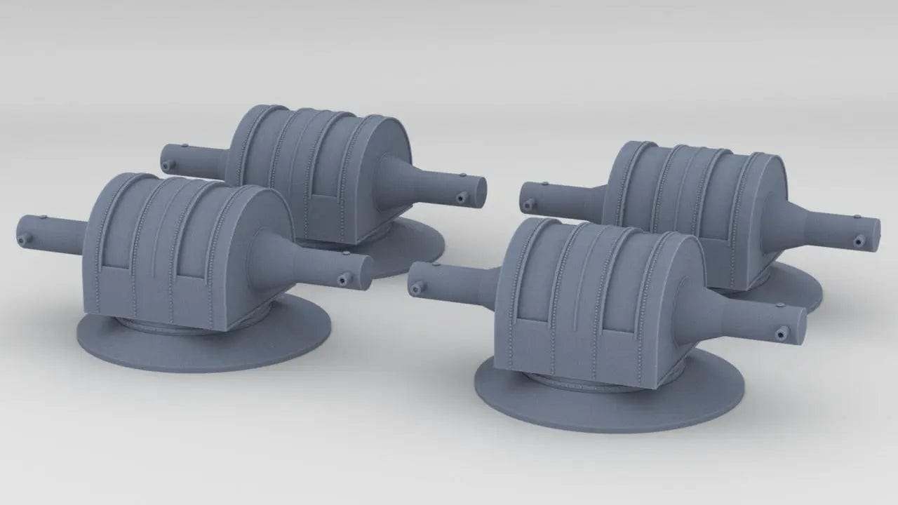 1/600 IJN Akagi Rangefinder Set (4pcs) - distefan 3d print