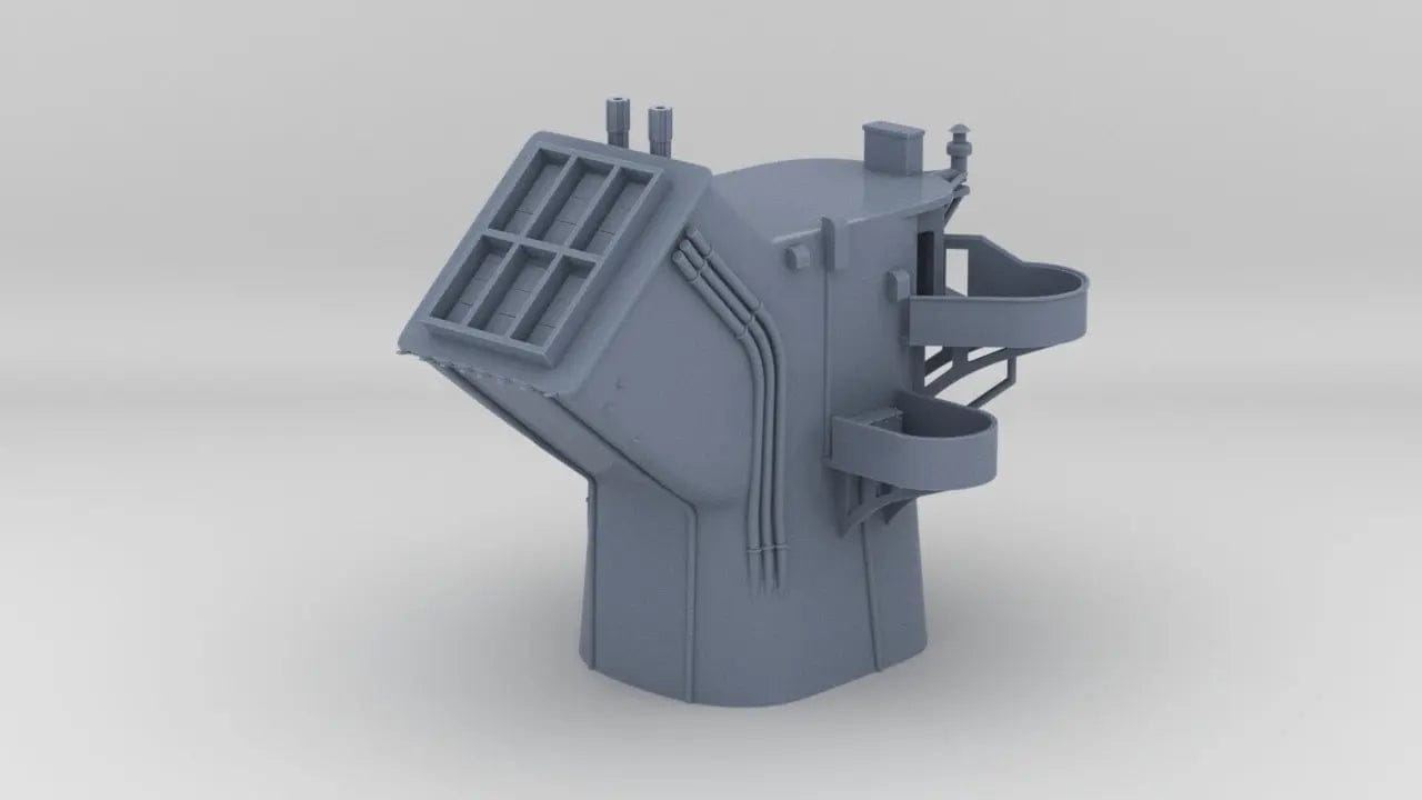 1/600 Richelieu Aft Funnel - distefan 3d print