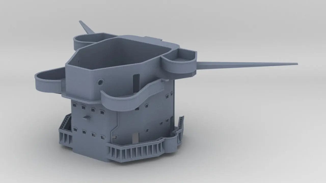 1/600 Richelieu Forward Deck 4 Bridge - distefan 3d print