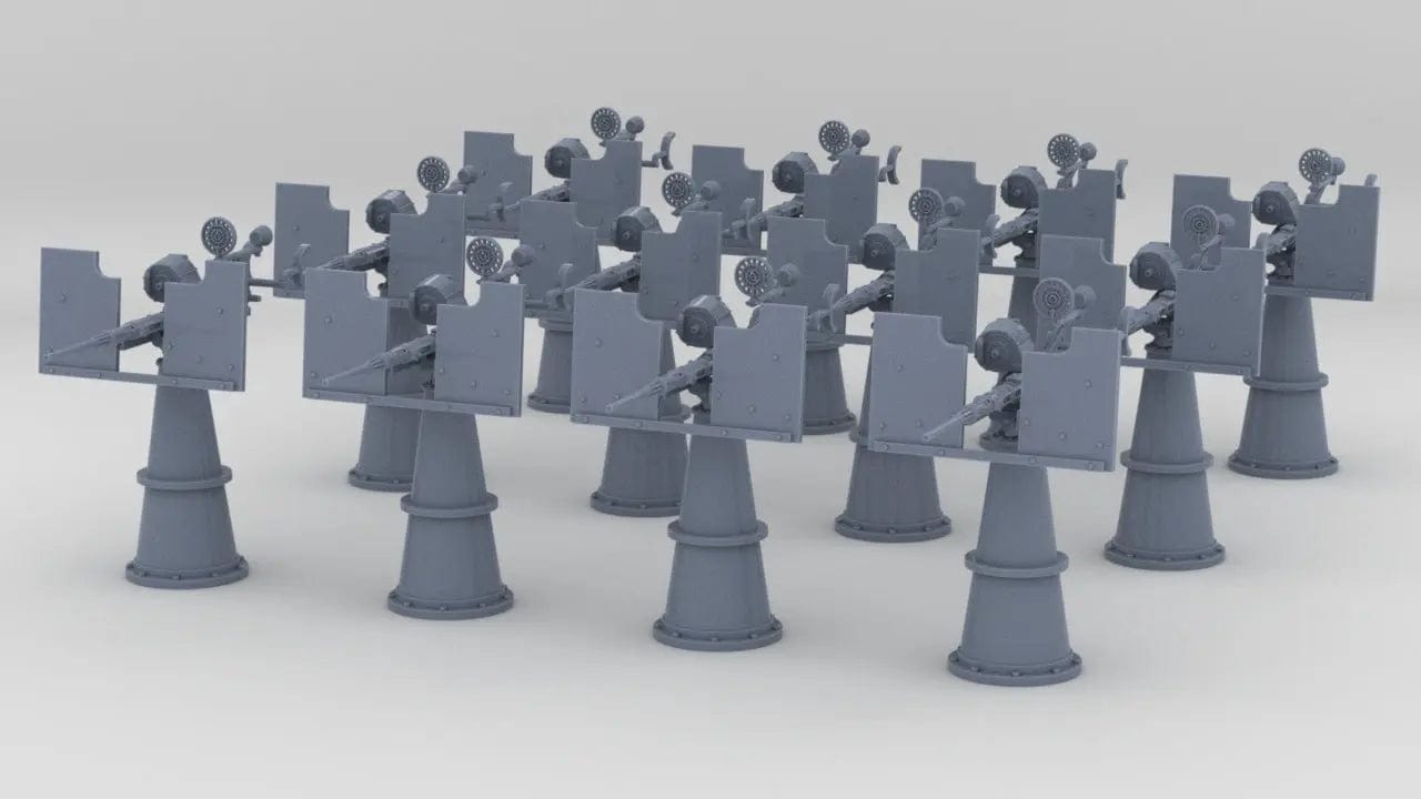 1/600 RN Single 20mm Oerlikon Mk IIIA Set (12pcs) - distefan 3d print