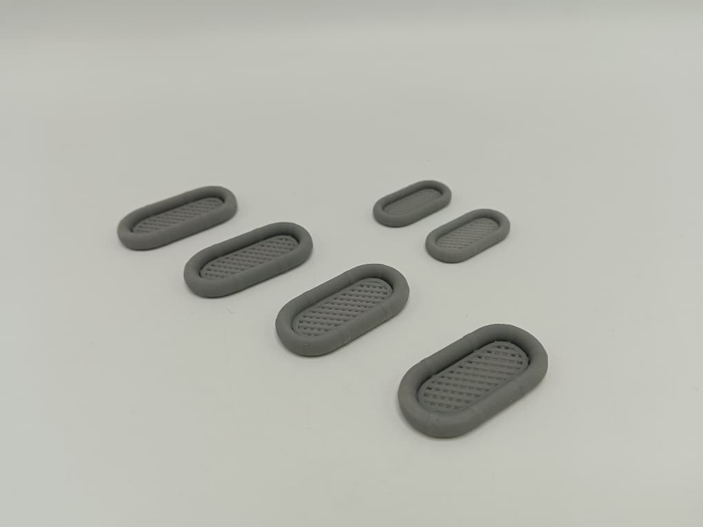 1/64 US 83-foot Patrol Boat Life Raft Oval Set (6pcs) - distefan 3d print