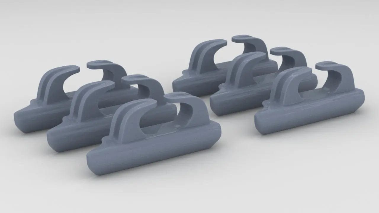 1/65 IJN Chock Typical Fairlead Set (6pcs) - distefan 3d print