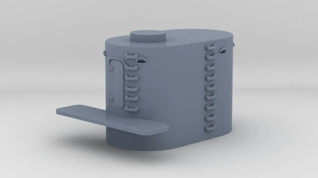 1/700 DKM Graf Spee Aft Rangefinder Command Post 1 - distefan 3d print