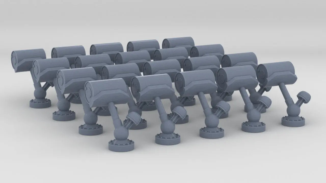 1/700 USN K-Gun Loaded DC Mk6 Set (20pcs) Resin3Dinteractive