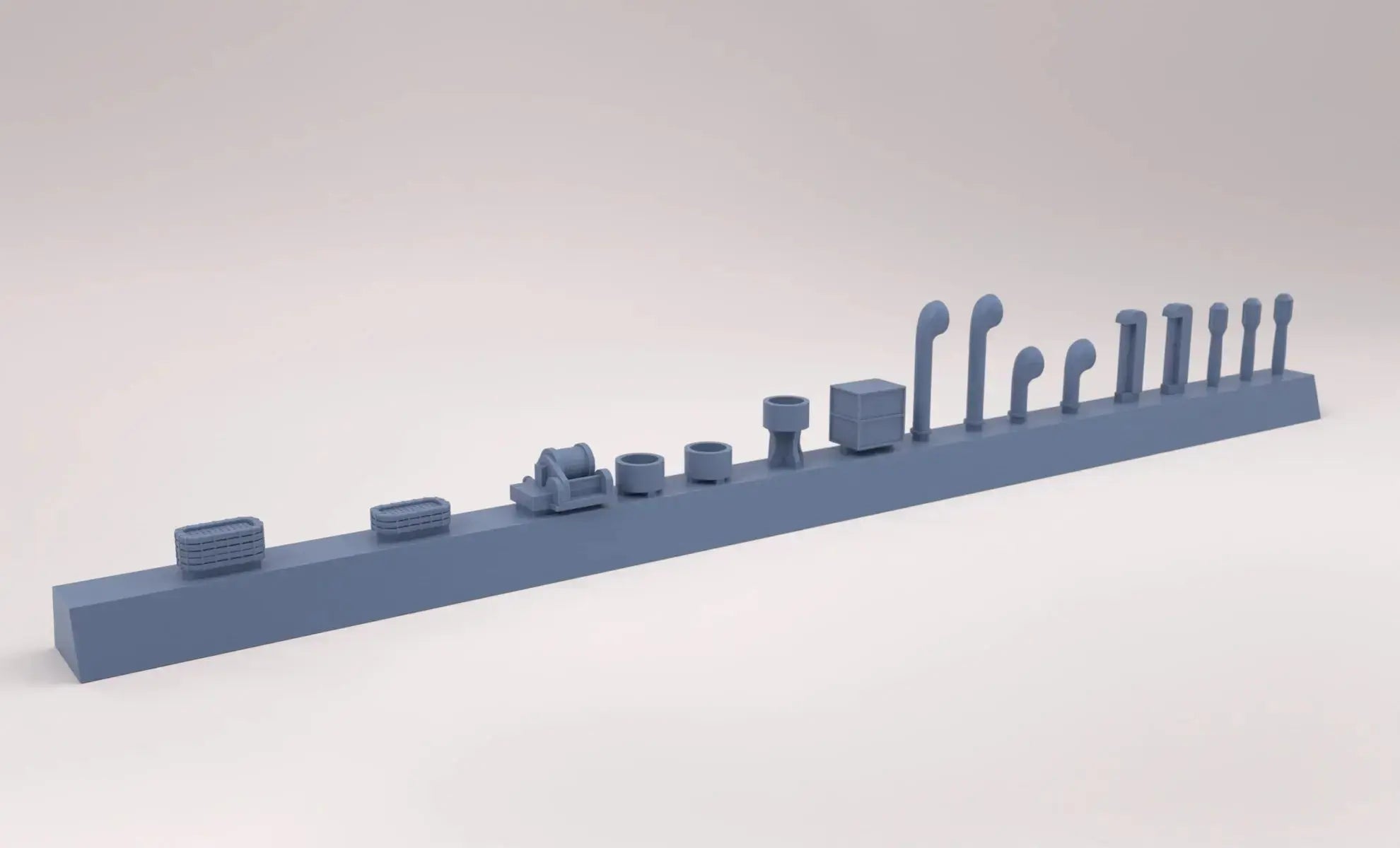 1/700 USS Luzon Spru 1 Metric - distefan 3d print