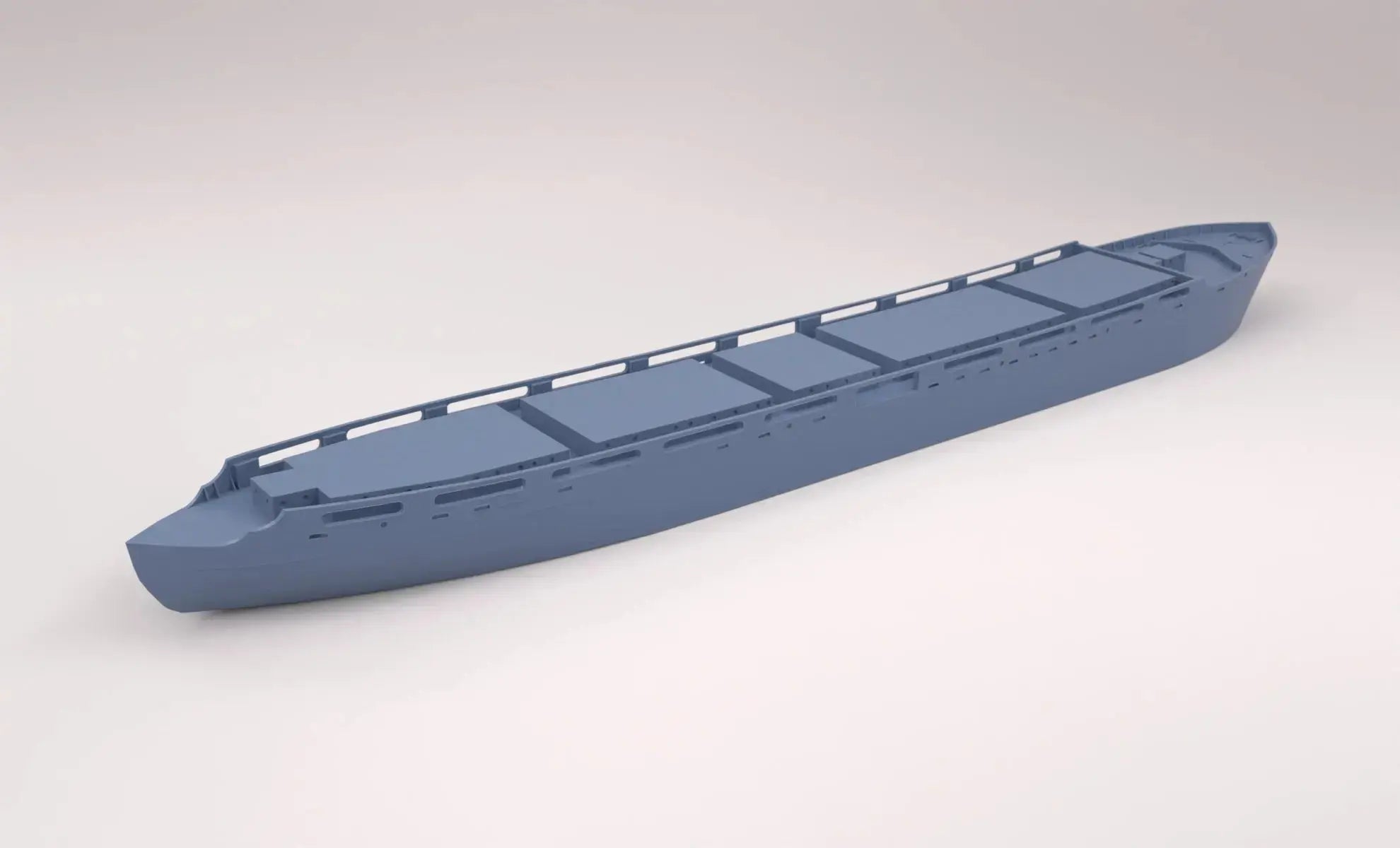 1/700 USS Wisteria Hull Waterline - distefan 3d print