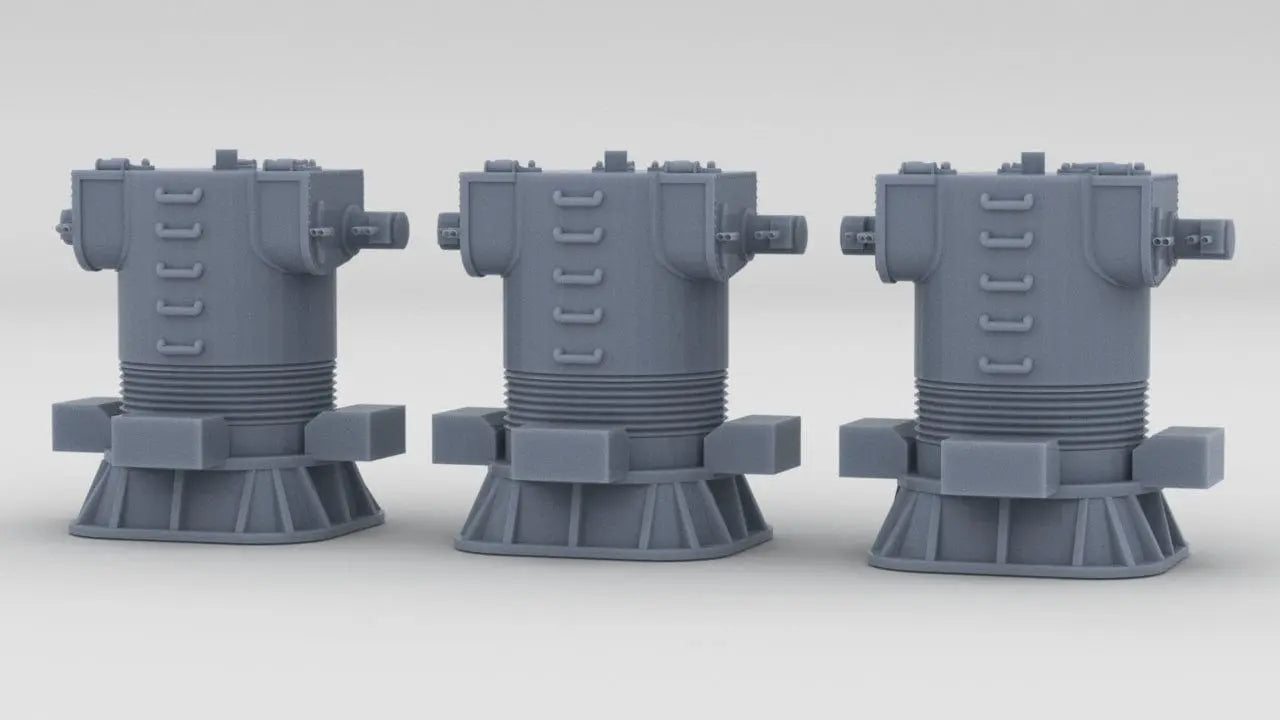 1/700 DKM Admiral Scheer Range Finder Set (3pcs) - distefan 3d print