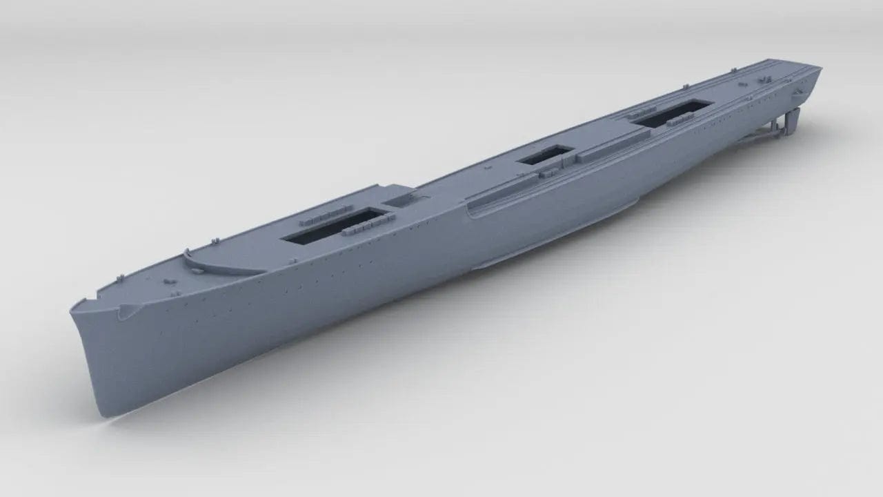 1/700 DKM Narvik Z37 Hull - distefan 3d print