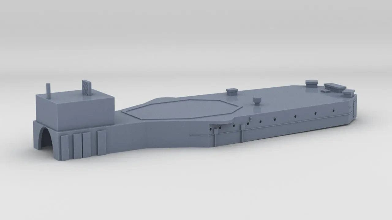 1/700 HMS Exeter Forward Deck 1 - distefan 3d print