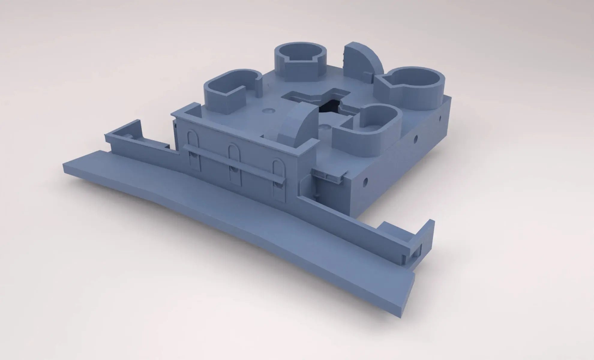 1/700 USS Luzon 02 House Metric - distefan 3d print