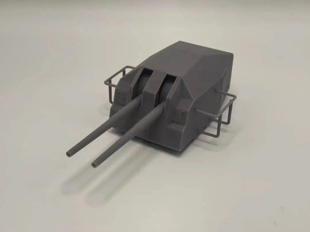 1/72 DKM 15cm TK C-36 1936A Mob Twin Turret Set - distefan 3d print