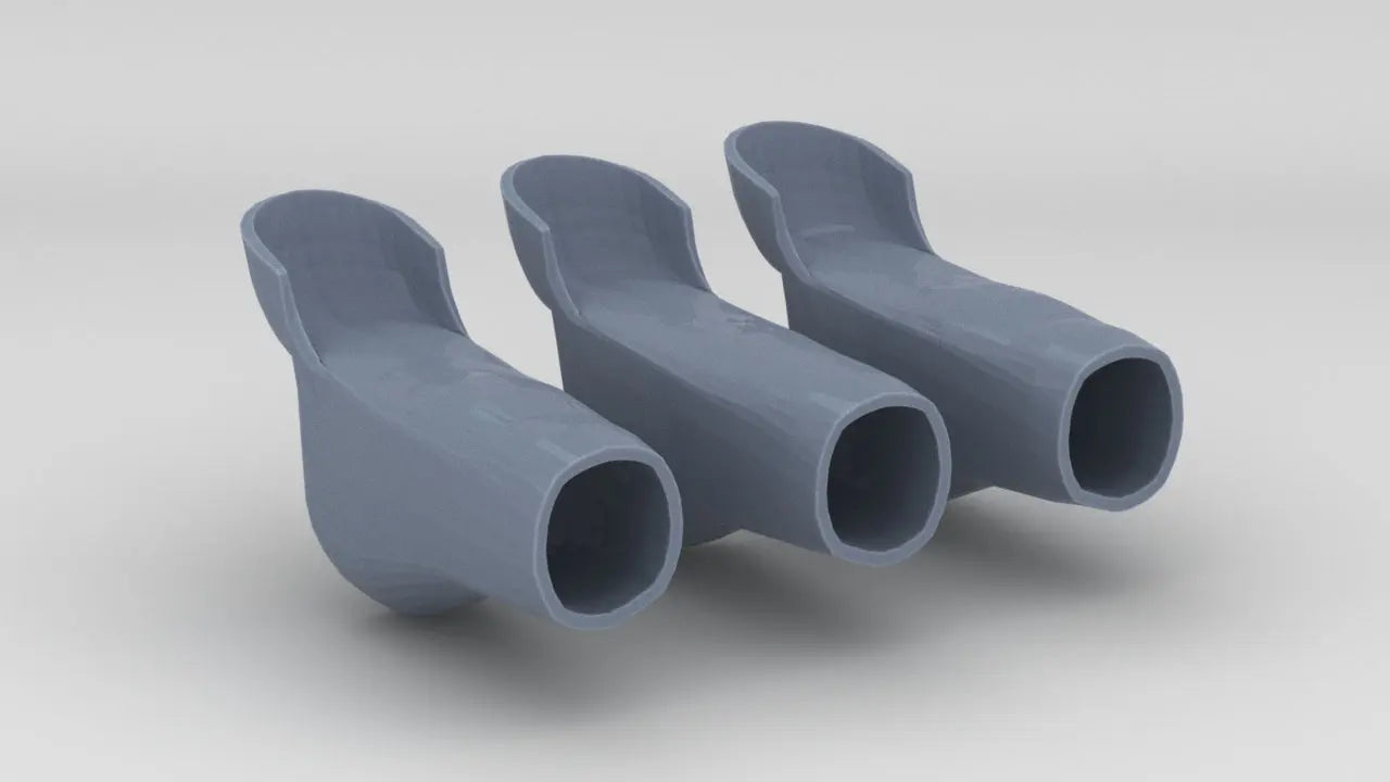 1/72 DKM 28cm SK C/34 Naval Turret "Caesar" Bags Set (3pcs) - distefan 3d print