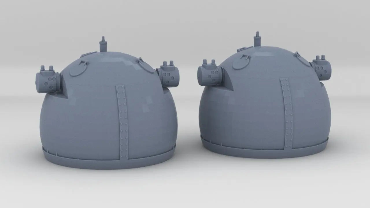 1/72 DKM 4m Type SL-8 Rangefinder Set (2pcs) - distefan 3d print