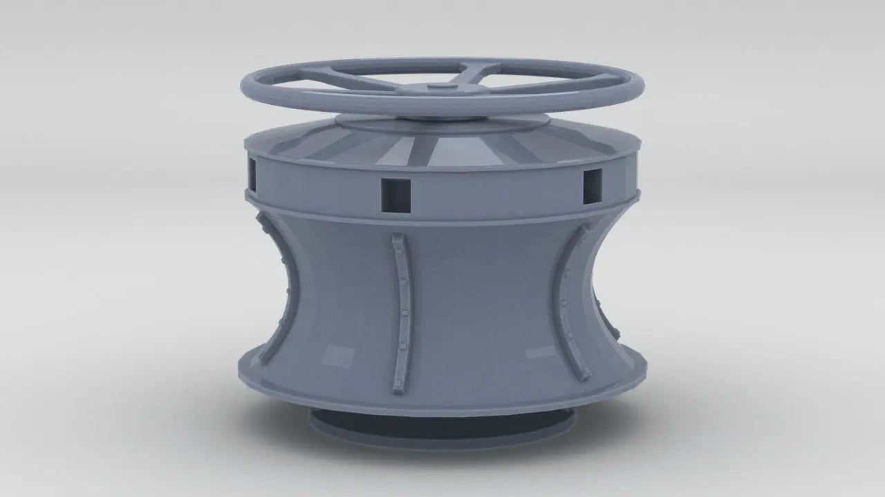 1/72 DKM Destroyer Capstan Type 1 Resin3Dinteractive