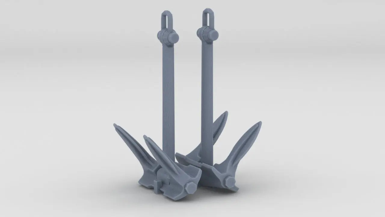 1/72 DKM Narvik Z37 Anchor Set Protosoon