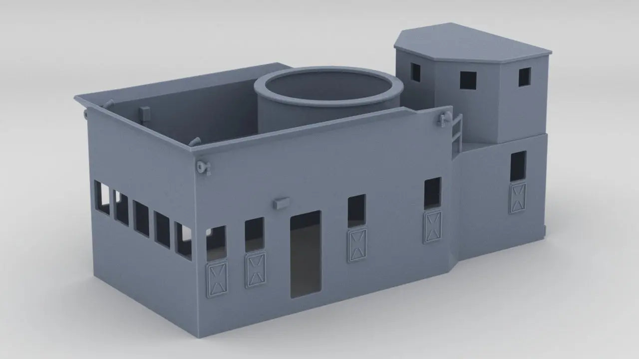 1/72 DKM Narvik Z37 Forward Deck 2 Resin3Dinteractive