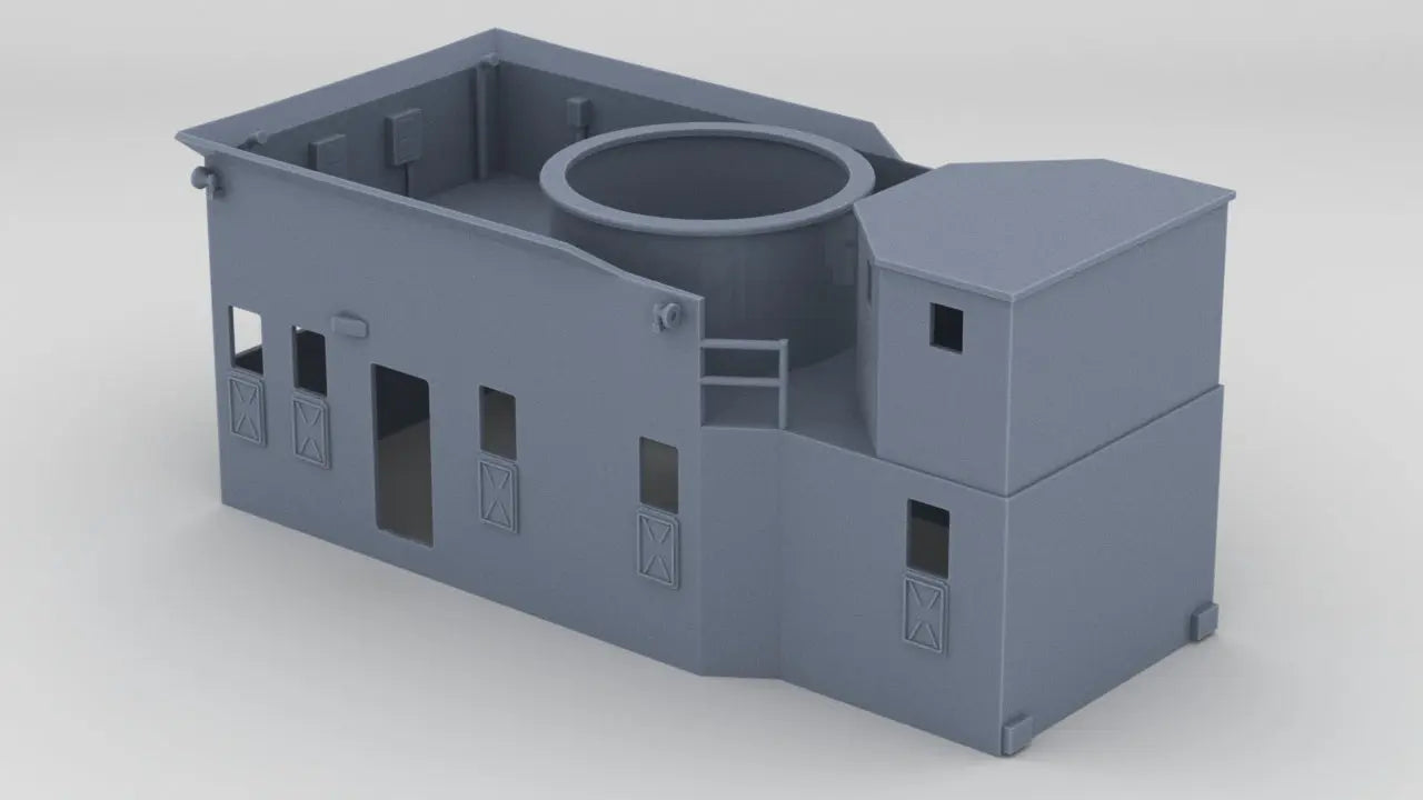 1/72 DKM Narvik Z37 Forward Deck 2 Resin3Dinteractive