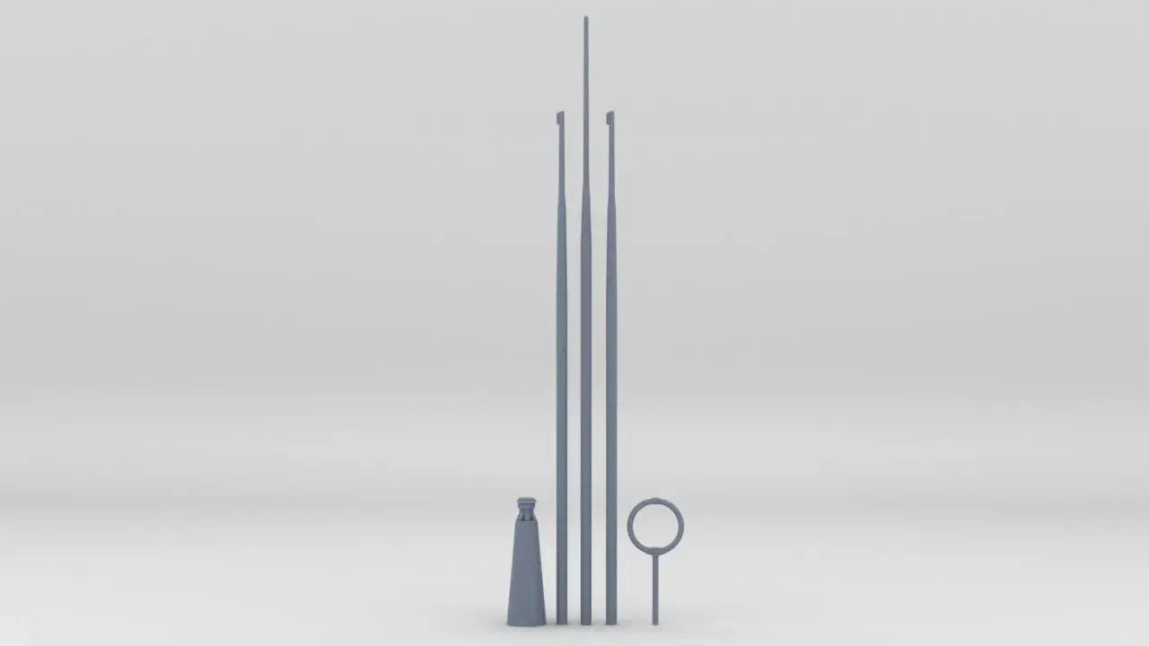 1/72 DKM U-Boot IXC/40 Conning Tower Details Set Resin3Dinteractive