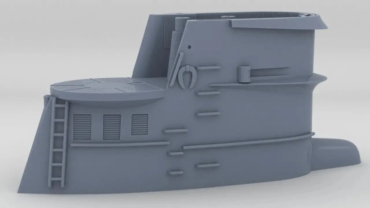 1/72 DKM U-Boot IXC/40 Conning Tower Resin3Dinteractive