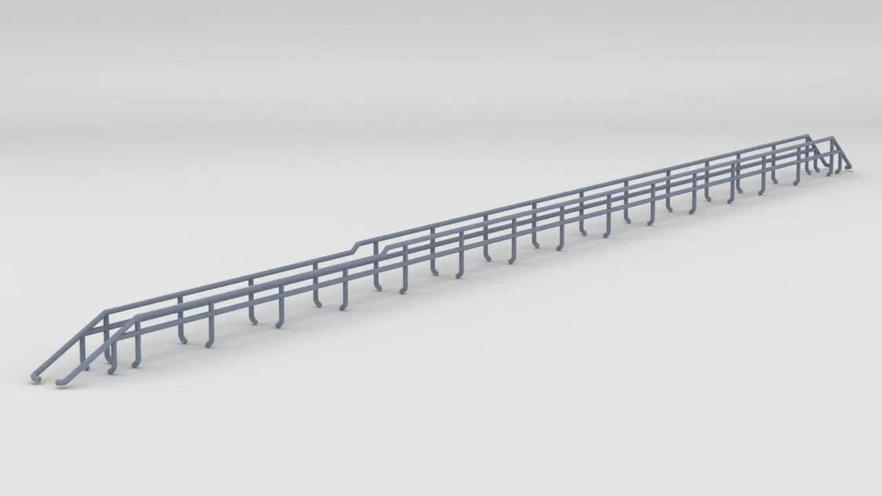 1/72 DKM U-Boot IXC U-505 Hull Railings Set Resin3Dinteractive