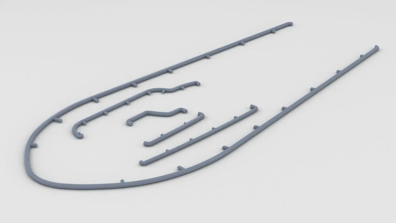 1/72 DKM U-Boot VIIC/41 Conning Tower Handrail Set Protosoon