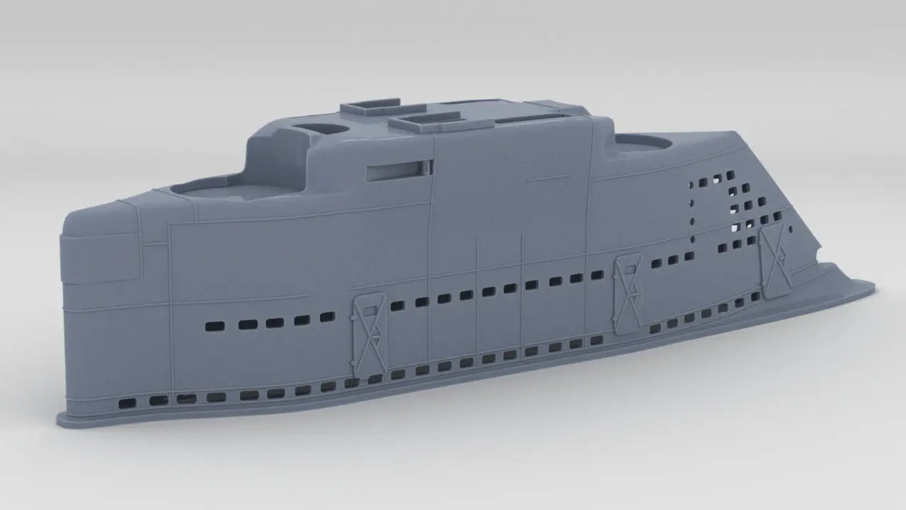 1/72 DKM U-Boot XXI U-2540 Conning Tower Resin3Dinteractive