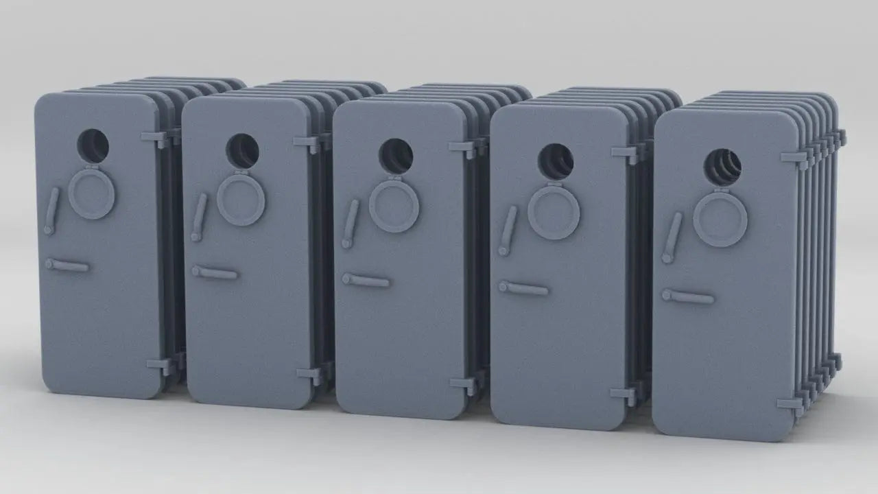 1/72 DKM Watertight Doors Set (30pcs) - distefan 3d print