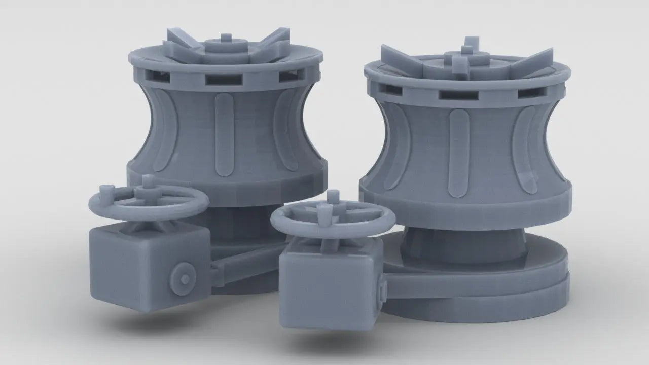 1/72 HMS Garland Capstan Set Protosoon