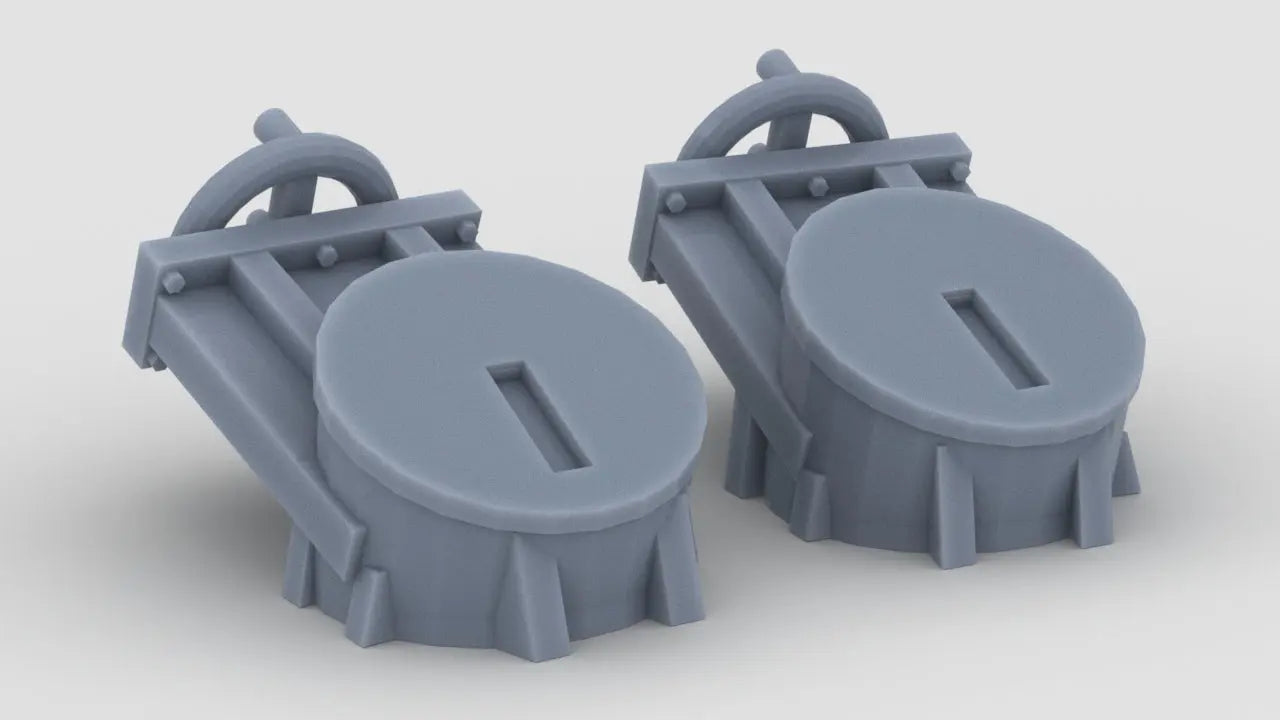 1/72 HMS Garland Chain Lockers Set Protosoon