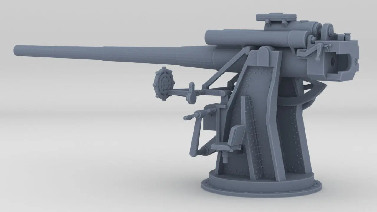 1/72 IJN 12 cm/45 (4.7") 10th Year Type Resin3Dinteractive