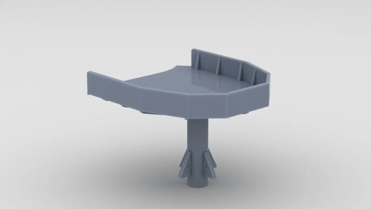 1/72 IJN Kagero Platform for Type 96 25mm AA Weapons 3dspro