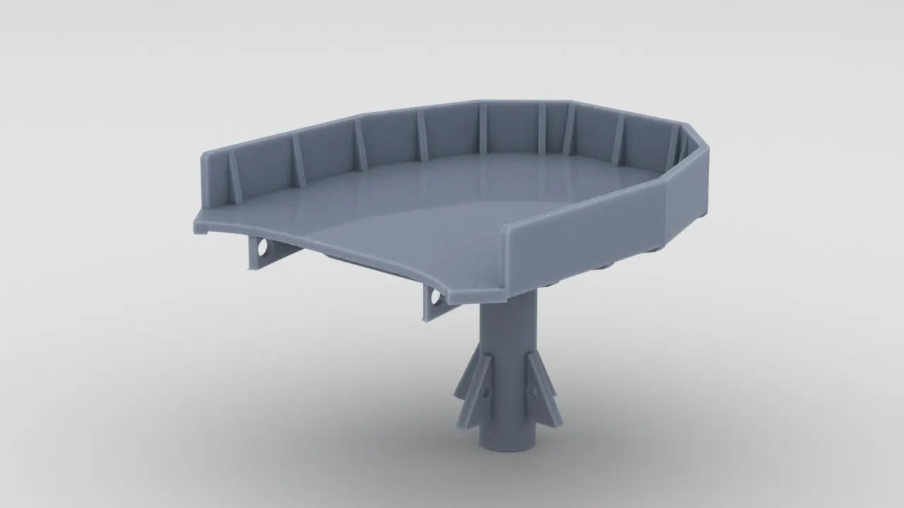 1/72 IJN Kagero Platform for Type 96 25mm AA Weapons 3dspro