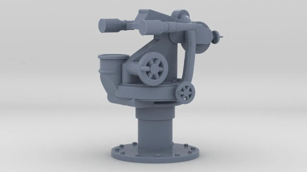 1/72 IJN Secondary Gun Fire Director - distefan 3d print