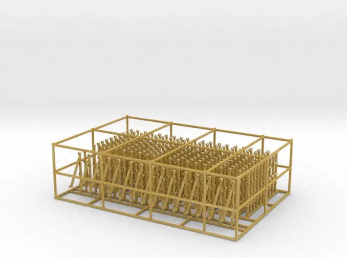 1/72 US Minesweeper Rail Set - distefan 3d print