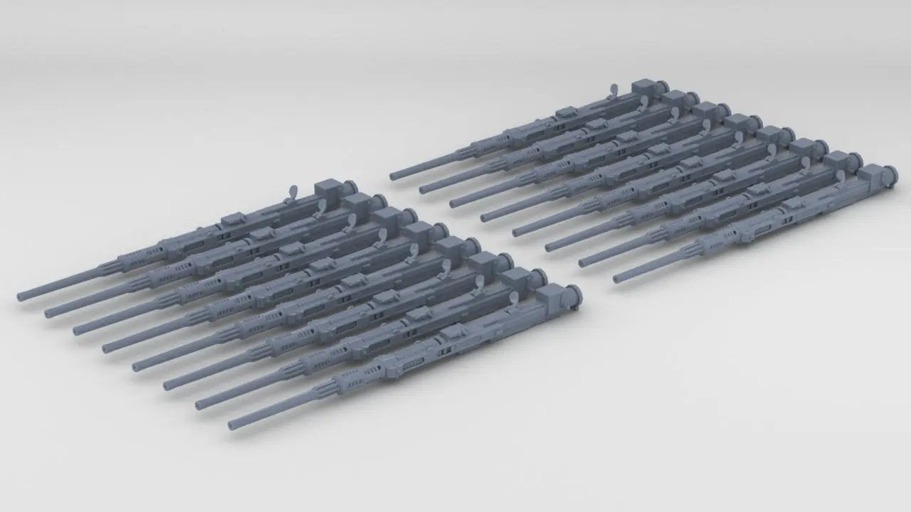 1/72 USN 20mm Oerlikon Barrel Set (16pcs) - distefan 3d print