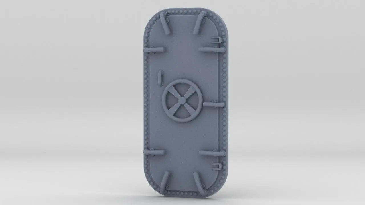 1/72 USN Door Watertight w/ Frame R-Side v6 - distefan 3d print