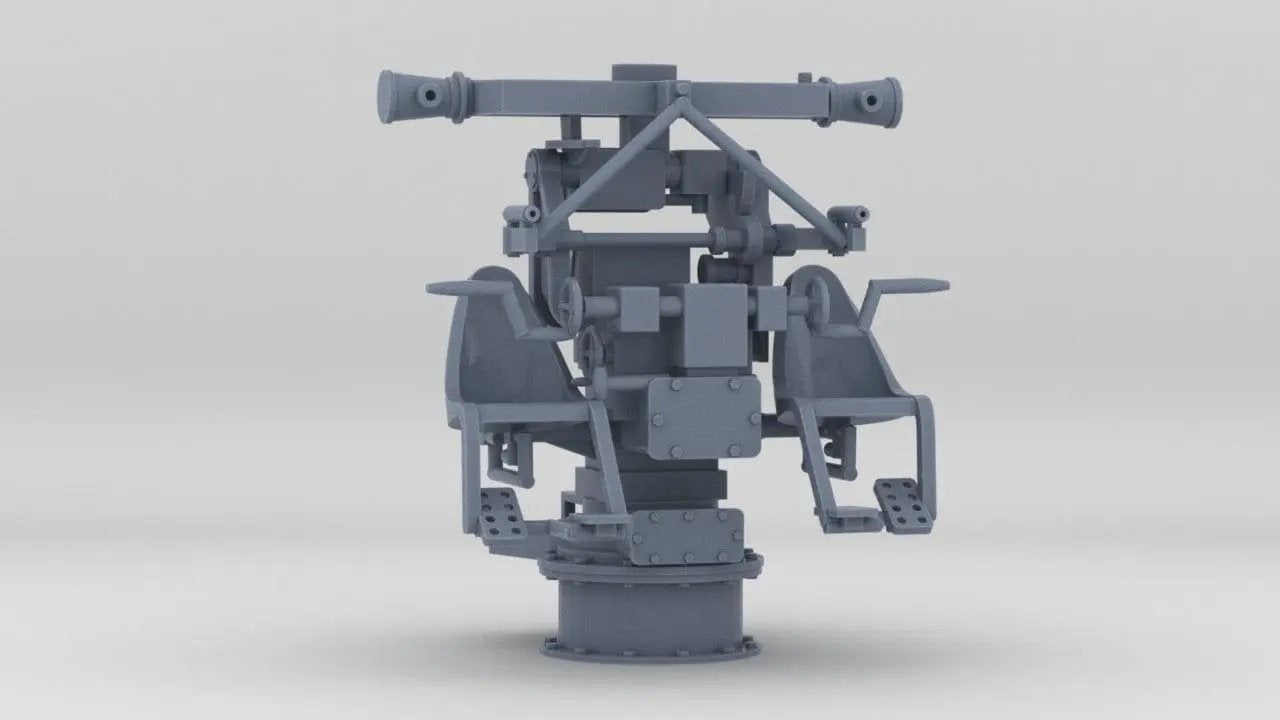 1/72 USN Mk44 Director - distefan 3d print