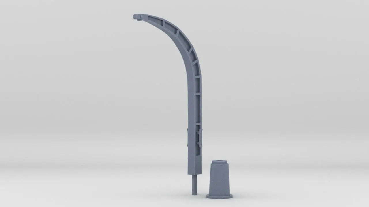 1/72 USN Whaleboat Davits Big Set - distefan 3d print