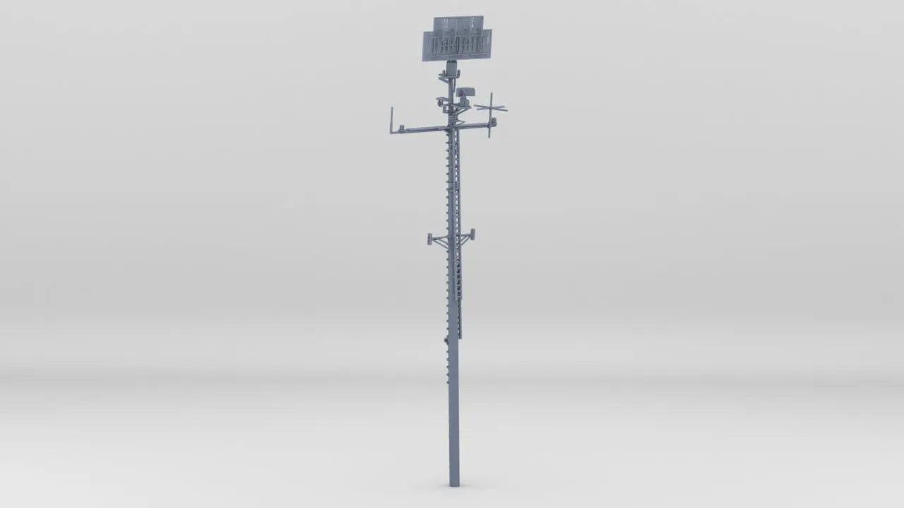 1/72 USS Fletcher Main Mast Kit Resin3Dinteractive