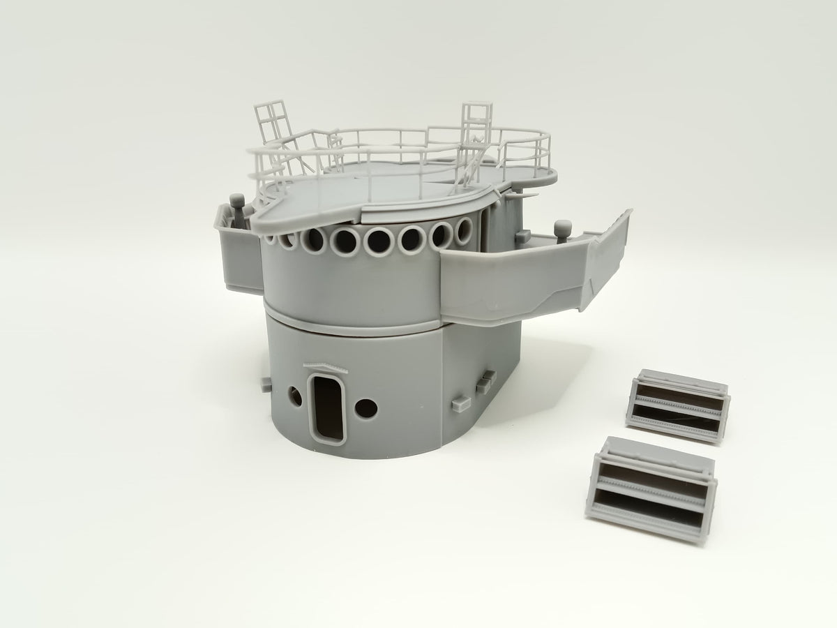 1/72 USS Fletcher Round-Bridge - distefan 3d print