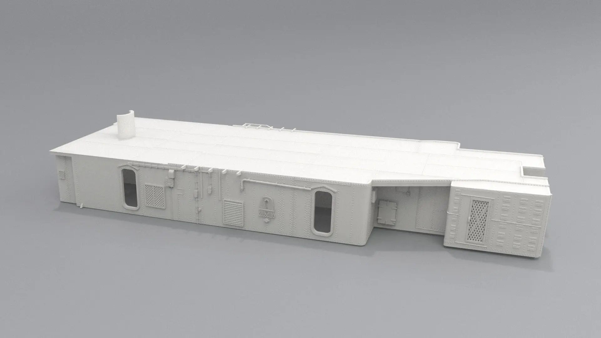 1/72 USS Kidd (DD-661) Amidships Deck 1 (Part 2) - distefan 3d print