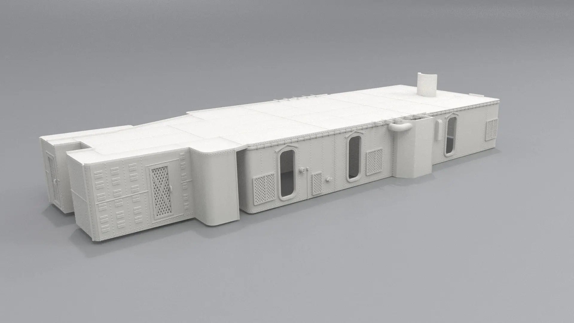 1/72 USS Kidd (DD-661) Amidships Deck 1 (Part 2) - distefan 3d print