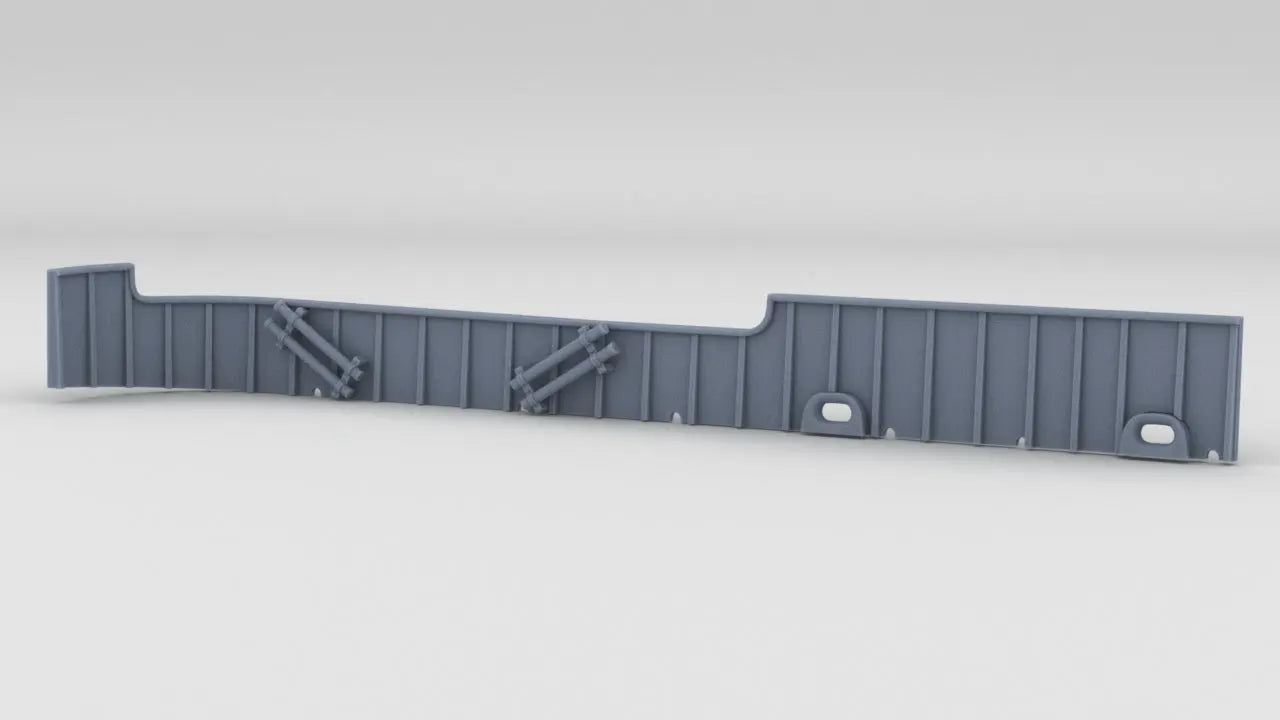 1/72 USS Kidd (DD-661) Bulwark Aft Port 3dspro