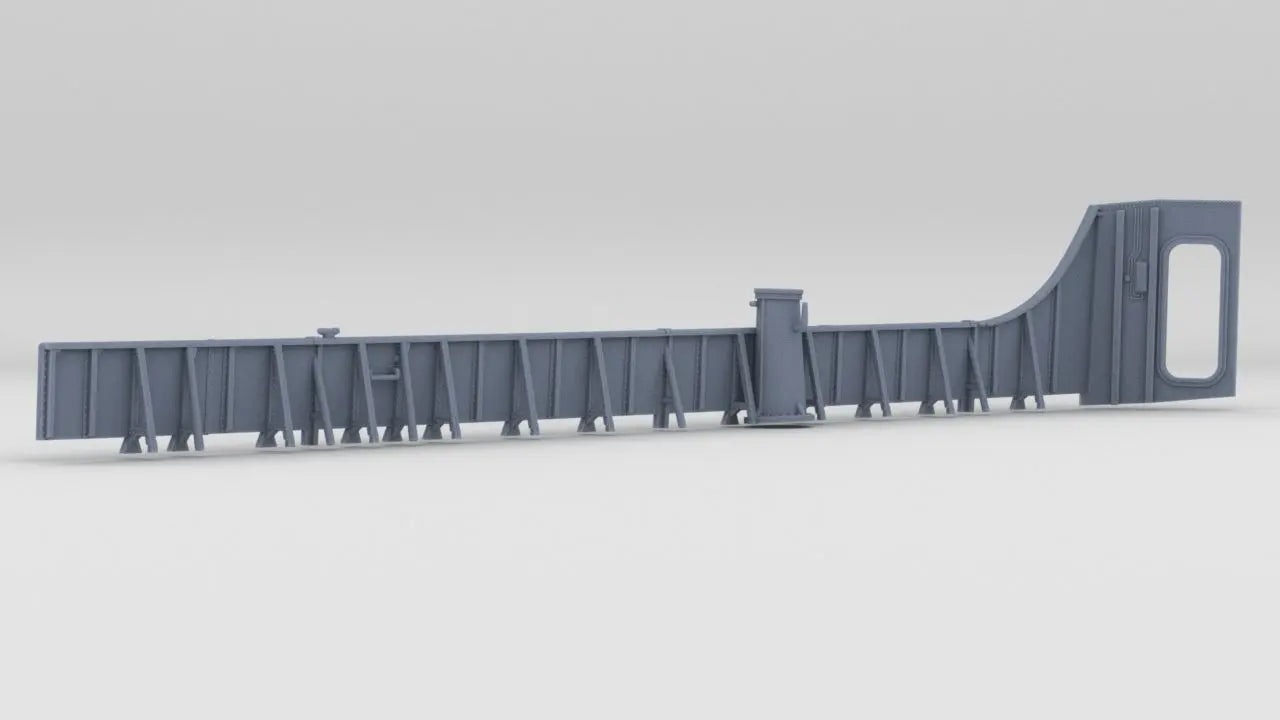 1/72 USS Kidd (DD-661) Bulwark Forward Port 3dspro