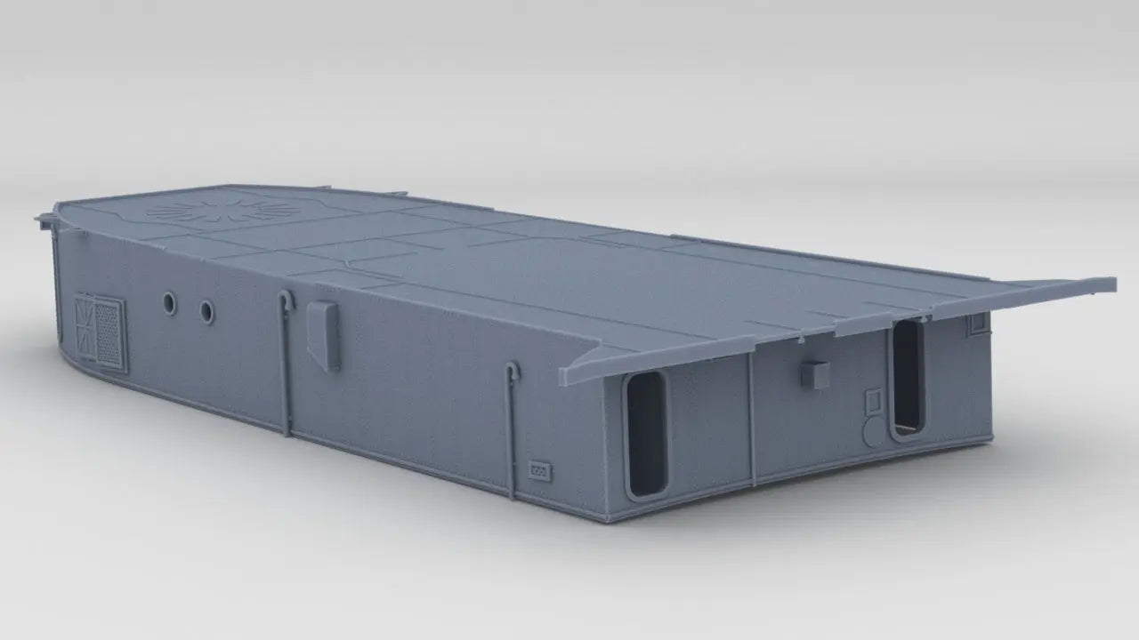 1/72 USS Kidd (DD-661) Forward Deck 1 3dspro