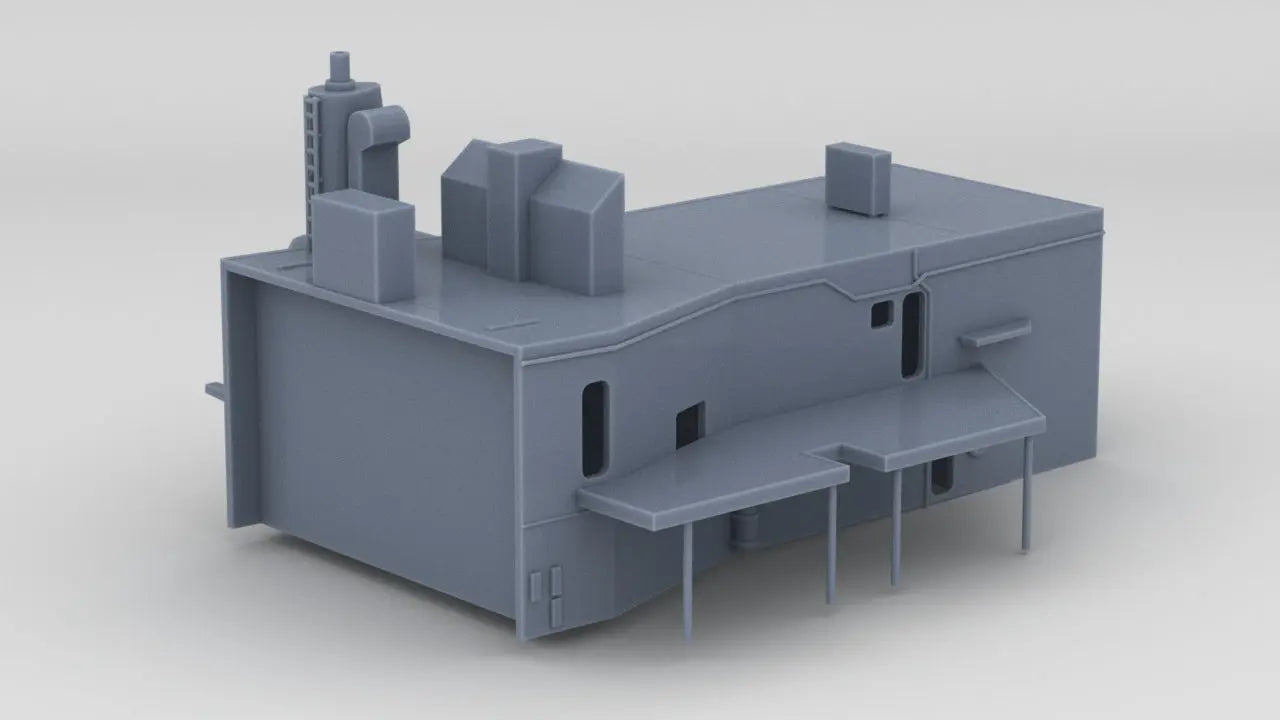 1/72 USS Oliver Hazard Perry Amidships Deck - distefan 3d print