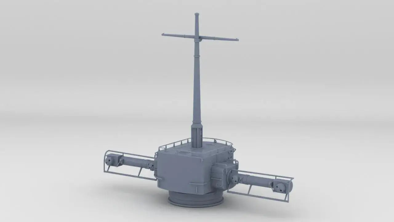 1/72 DKM Bismarck 10.5m Rangefinder (Aft) - distefan 3d print
