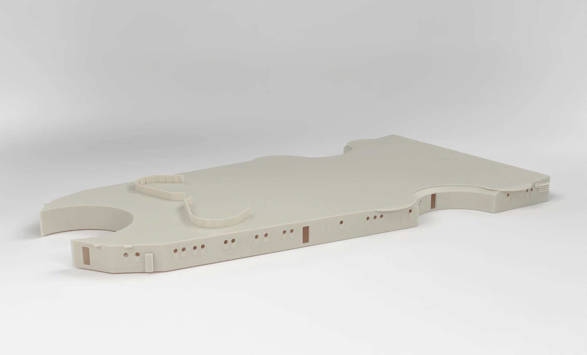 1/72 DKM Bismarck Aft Deck 1 OITECH