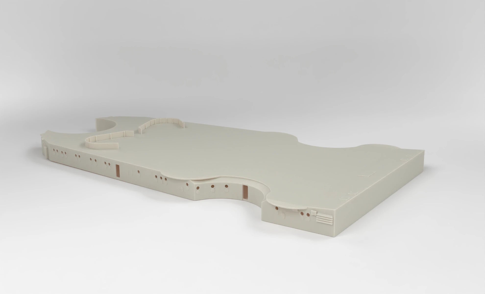 1/72 DKM Bismarck Aft Deck 1 OITECH
