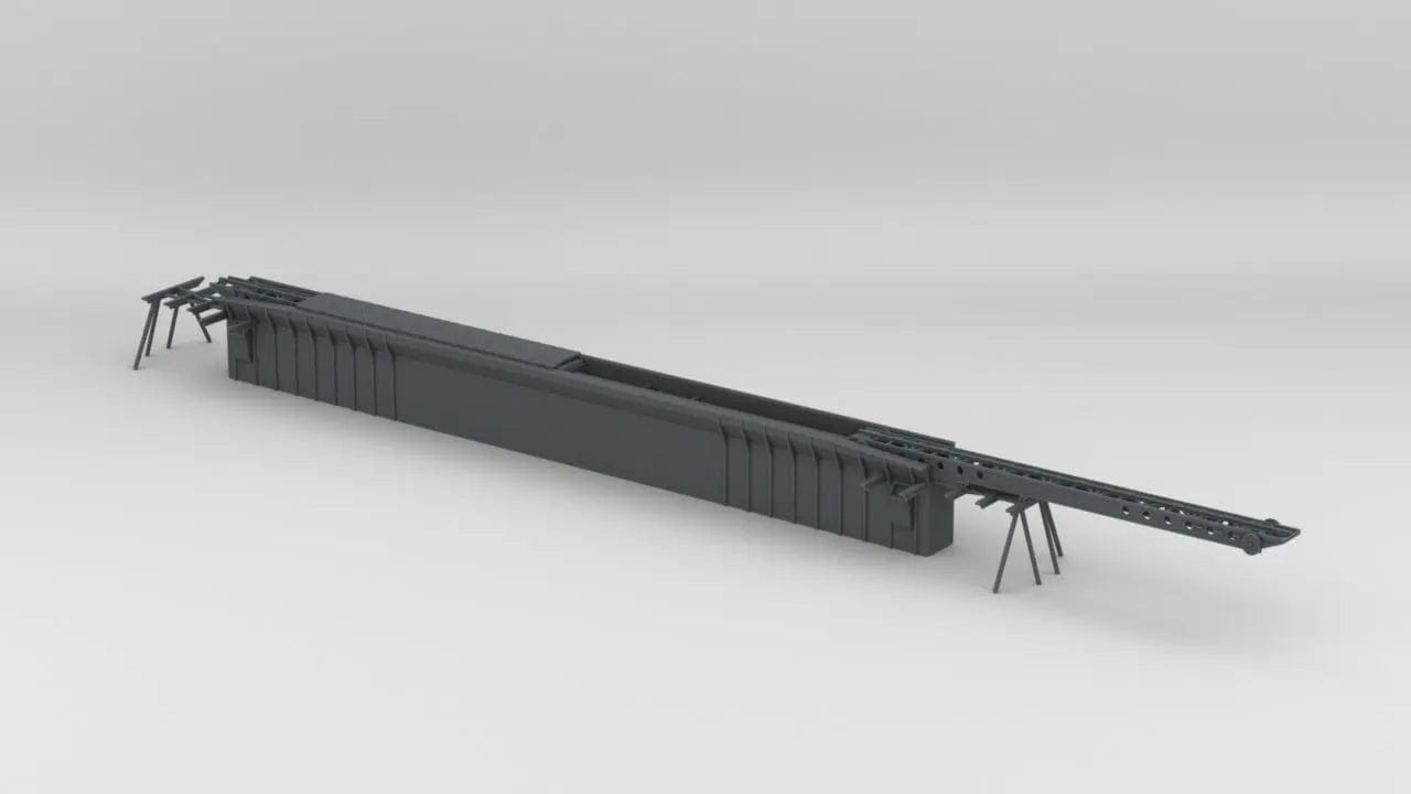 1/72 DKM Bismarck Catapult - distefan 3d print